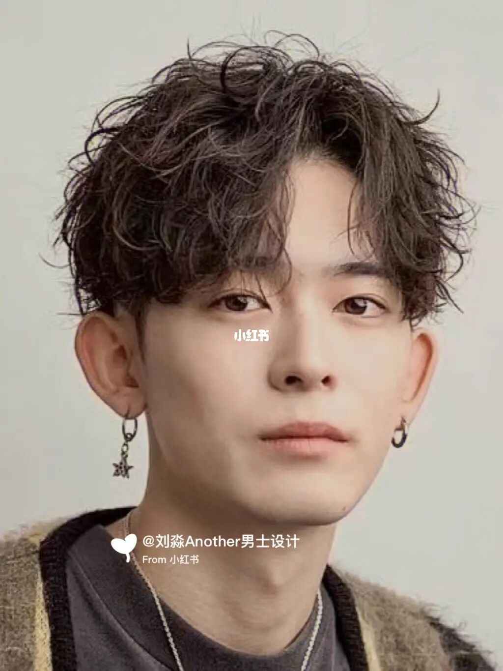 男生纹理烫发型图片_男生纹理烫发_男生烫发纹理刘海